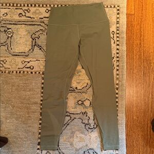 lululemon athletica Olive Green Leggings